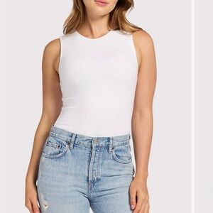 Nuuds Classic Crewneck Tank Bodysuit